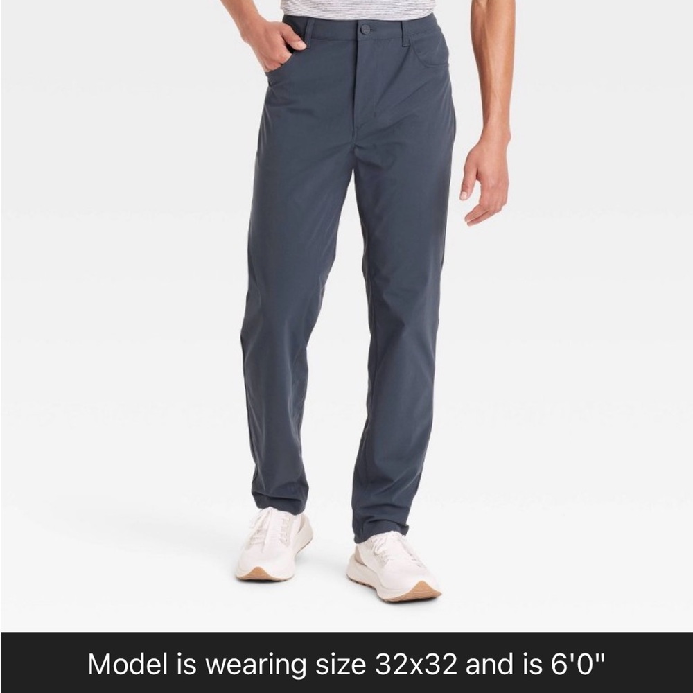 All in Motion Men's Dark Blue Chinos